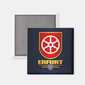 Erfurt Magnet (Vorderseite/Rückseite)