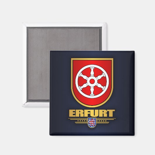 Erfurt Magnet (Vorderseite/Rückseite)