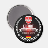 Erfurt Magnet (Vorderseite/Rückseite)