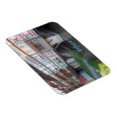 Erfurt Merchants Bridge Foto Magnet (Rechte Seite)