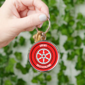 Erfurt Round Emblem Schlüsselanhänger (Hand)