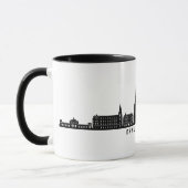 ERFURT Thüringen Deutschland Skyline-Silhouette Tasse (Links)