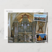 Erfurt und Organe Postkarte (Vorne/Hinten)