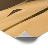Erg Awbari, Sahara, Fezzan, Libyen. 4 Poster (Ecke)