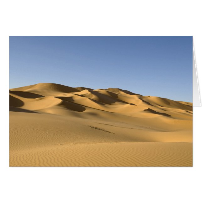 Erg Awbari, Sahara, Fezzan, Libyen. 5 (Vorderseite (Horizontal))
