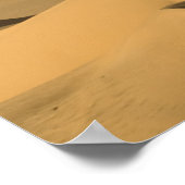 Erg Awbari, Sahara, Fezzan, Libyen. Poster (Ecke)