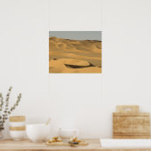 Erg Awbari, Sahara, Fezzan, Libyen. Poster (Küche)