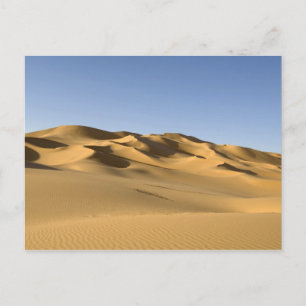 Erg Awbari, Sahara-Wüste, Fezzan, Libyen. 5 Postkarte