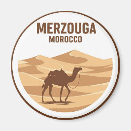 Erg Chebbi Merzouga Marokko Reise Magnet