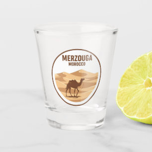 Erg Chebbi Merzouga Marokko Reise Schnapsglas