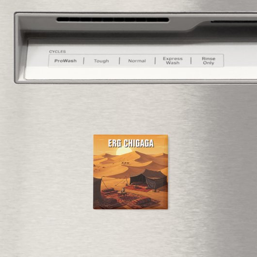 Erg Chigaga Marokko Reise Magnet (In Situ (Geschirrspüler))