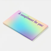 Ergänzende Anmerkungen nach der IT Post-it Klebezettel (angewinkelt)