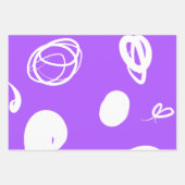 Ergänzende Set Wrapping Paper-Flachblätter Geschenkpapier Set (Vorderseite 3)