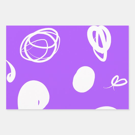 Ergänzende Set Wrapping Paper-Flachblätter Geschenkpapier Set (Vorderseite 3)