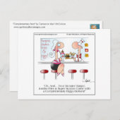 ERGÄNZENDER PUNKT bis April McCallum Postkarte (Vorne/Hinten)