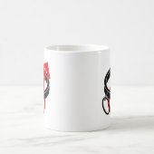Ergattertes männliches Symbol Kaffeetasse (Mittel)