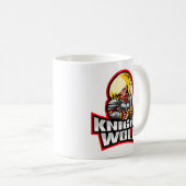 Ergebene Krieger Kaffeetasse (VorderseiteRechts)