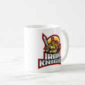 Ergebene Krieger Kaffeetasse (VorderseiteRechts)