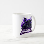 Ergebene Krieger Kaffeetasse (VorderseiteRechts)