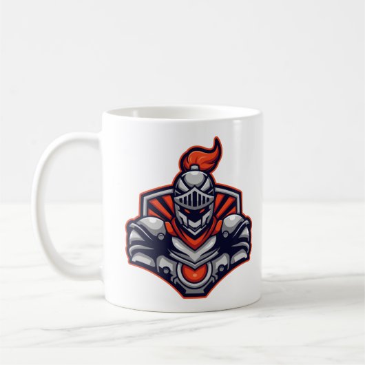 Ergebene Krieger Kaffeetasse (Links)