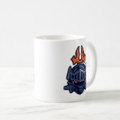 Ergebene Krieger Kaffeetasse (VorderseiteRechts)