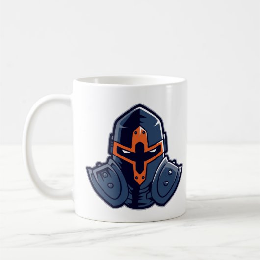 Ergebene Krieger Kaffeetasse (Links)