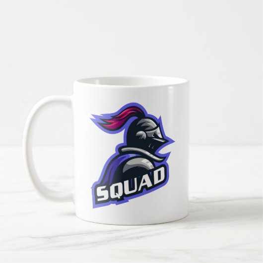 Ergebene Krieger Kaffeetasse (Links)