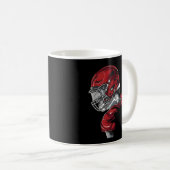 Ergebene Krieger Kaffeetasse (VorderseiteRechts)