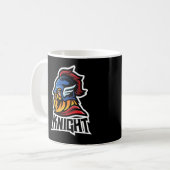 Ergebene Krieger Kaffeetasse (Vorderseite Links)