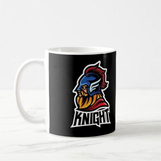 Ergebene Krieger Kaffeetasse (Links)