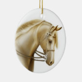 Ergebene Show-Pferdeverzierung Keramikornament (Rechts)