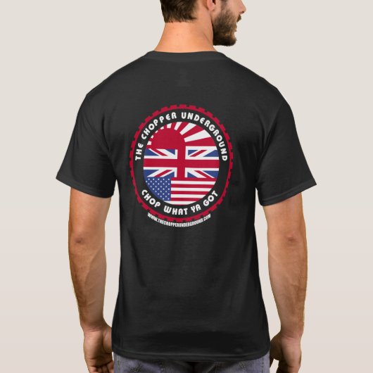 Ergebenheit Großbritannien T-Shirt (Rückseite)