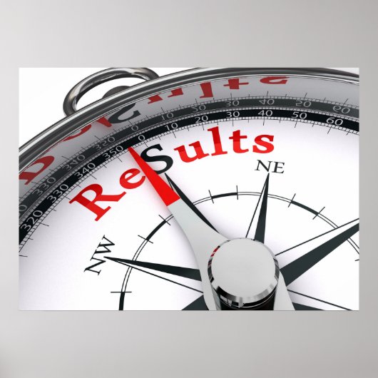 Ergebnisliste Poster (Vorne)