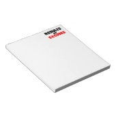 Ergebnisse oder Ausreden | FITNESS Notizblock (angewinkelt)