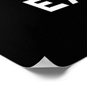 Ergebnisse oder Ausreden Poster (Ecke)