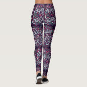 Ergib dich der Serendipität Leggings (Rückseite)