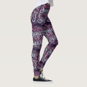 Ergib dich der Serendipität Leggings (Rechts)