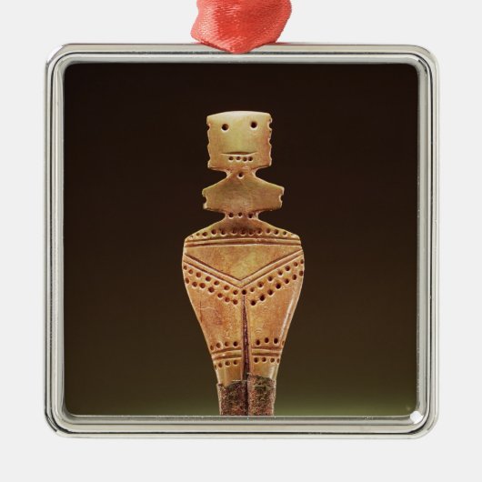 Ergiebigkeitszahl Ornament Aus Metall (Vorne)