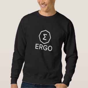 Ergo Crypto (Erg) [ Algo CryptoCurrency Art ] Sweatshirt
