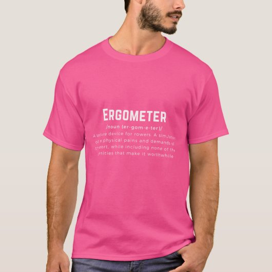Ergometer-Definition T-Shirt (Vorderseite)