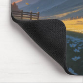 Ergonomic Mountain Landscape Mouse Pad with Wrist  Mousepad (Ecke)