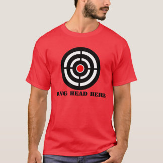 Ergonomische Entspannung: Knall-Kopf hier T-Shirt