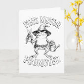 Ergotherapeut Feinmotorik Förderer Lustig Karte (Gelbe Blume)