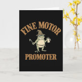 Ergotherapeut Feinmotorik Förderer Lustig Karte (Gelbe Blume)