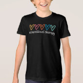 Ergotherapeut Tri-Blend Shirt (Vorderseite)