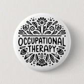 Ergotherapeutin Button (Vorderseite)
