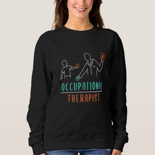 Ergotherapeutin Sweatshirt (Vorderseite)