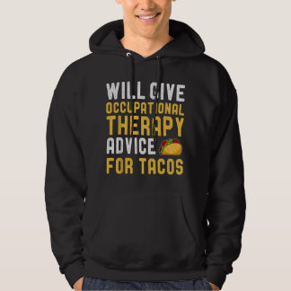 Ergotherapeutin Taco-Liebhaber Lustige Sprüche Geb Hoodie