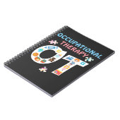 Ergotherapie Arbeitstherapeut OT Therapie Notizblock (Linke Seite)