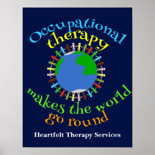 Ergotherapie bringt die Welt zum Drehen OT Poster